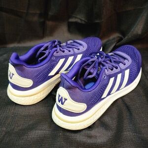 adidas Supernova University of Washington Huskies Mens shoes Sz 12 purple + gold